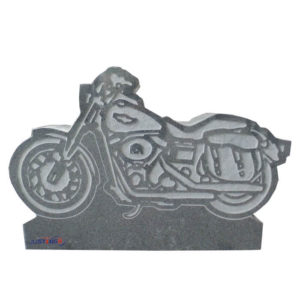 motorcycle headstone design 1
