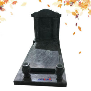 Church style tombstone