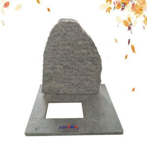 natural granite headstone