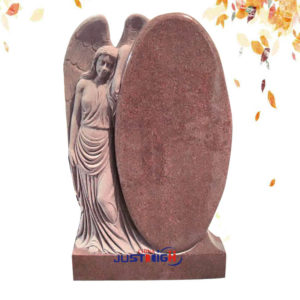 customize angel carved granite headstone wholesale