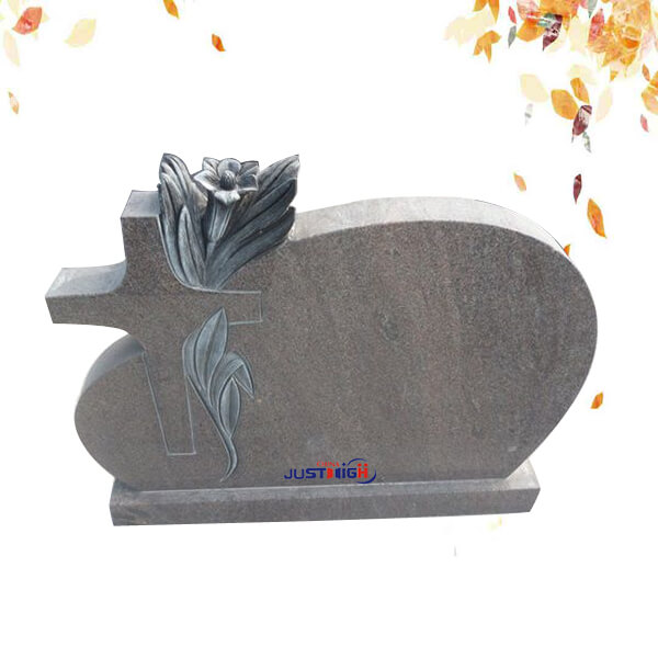customize cross shape granite gravestone supplier