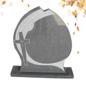 customize cross shape granite tombstone supplier