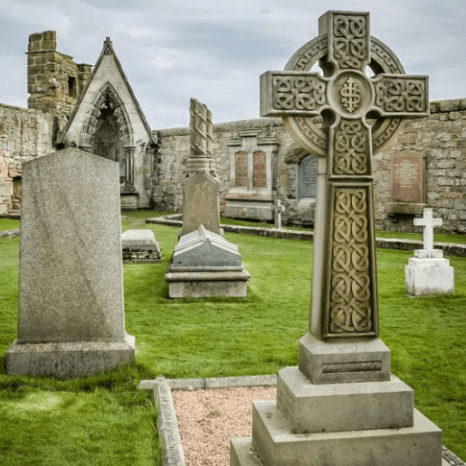 cross tombstone headstone