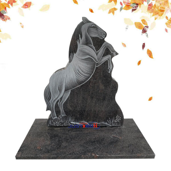 horse carved tombstone wholesale