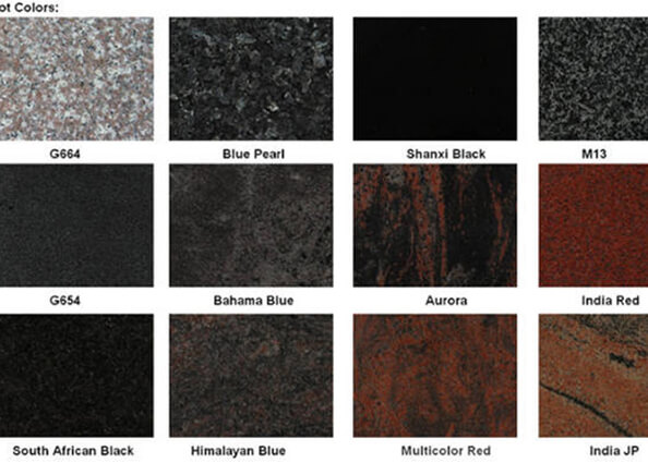 hot granite meterial granite colors for headstone