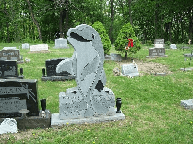 dolphin headstone wholesale