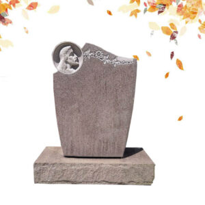 Upright tombstone with carved tombstone wholesale-1