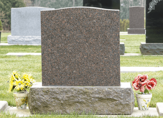 granite upright headstone wholesale