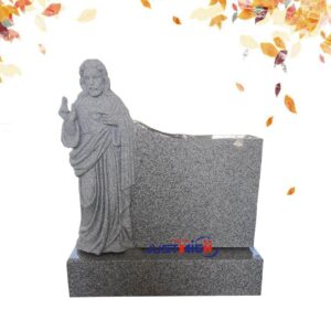 Jesus carved granite tombstone factory-1