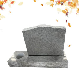 upright granite headstone
