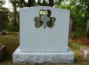 clovers headstone