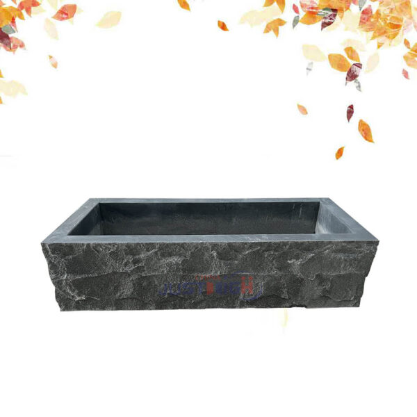 granite memorial flower pot