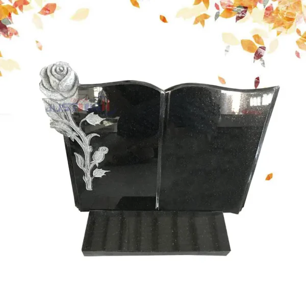 Wholesale-book-shape-granite-memorial-plaque