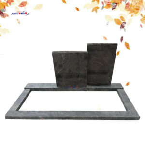 Himalaya blue granite tombstone