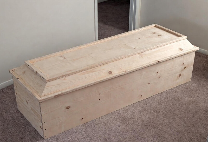 Do funeral homes and cemeteries accept home-built caskets2