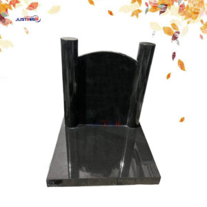 1571-1 india black granite headstone supplier