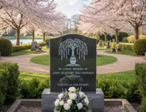 What-is-a-cremation-headstone-called