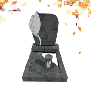 1581-1 old G654 granite tombstone