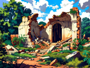 What happens if a mausoleum burial wall is destroyed2