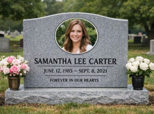 Can you add a picture to a grave marker after it has been installed