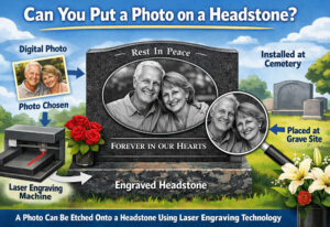 Can you put a photo on a headstone4