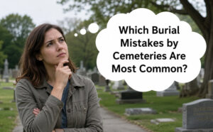 What are the most common mistakes made by cemeteries when burying individuals