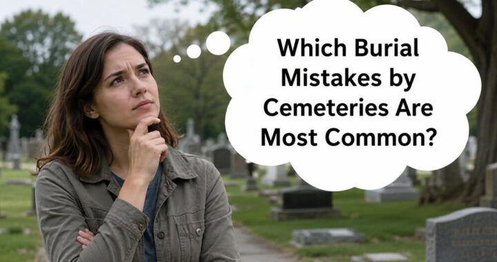 What are the most common mistakes made by cemeteries when burying individuals