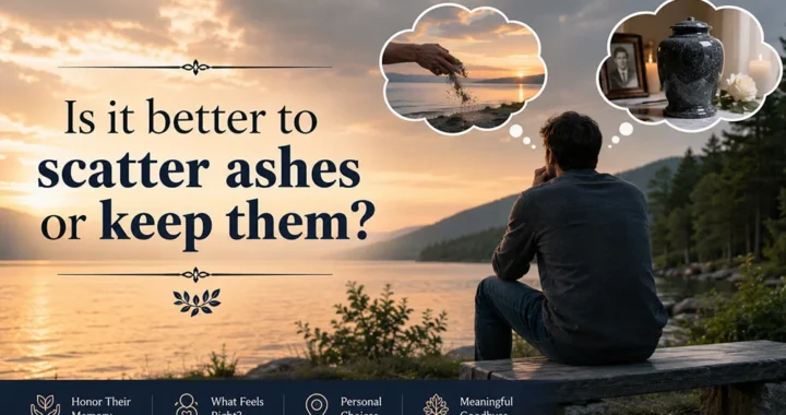 Is it better to scatter ashes or keep them
