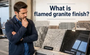 What is flamed granite finish3